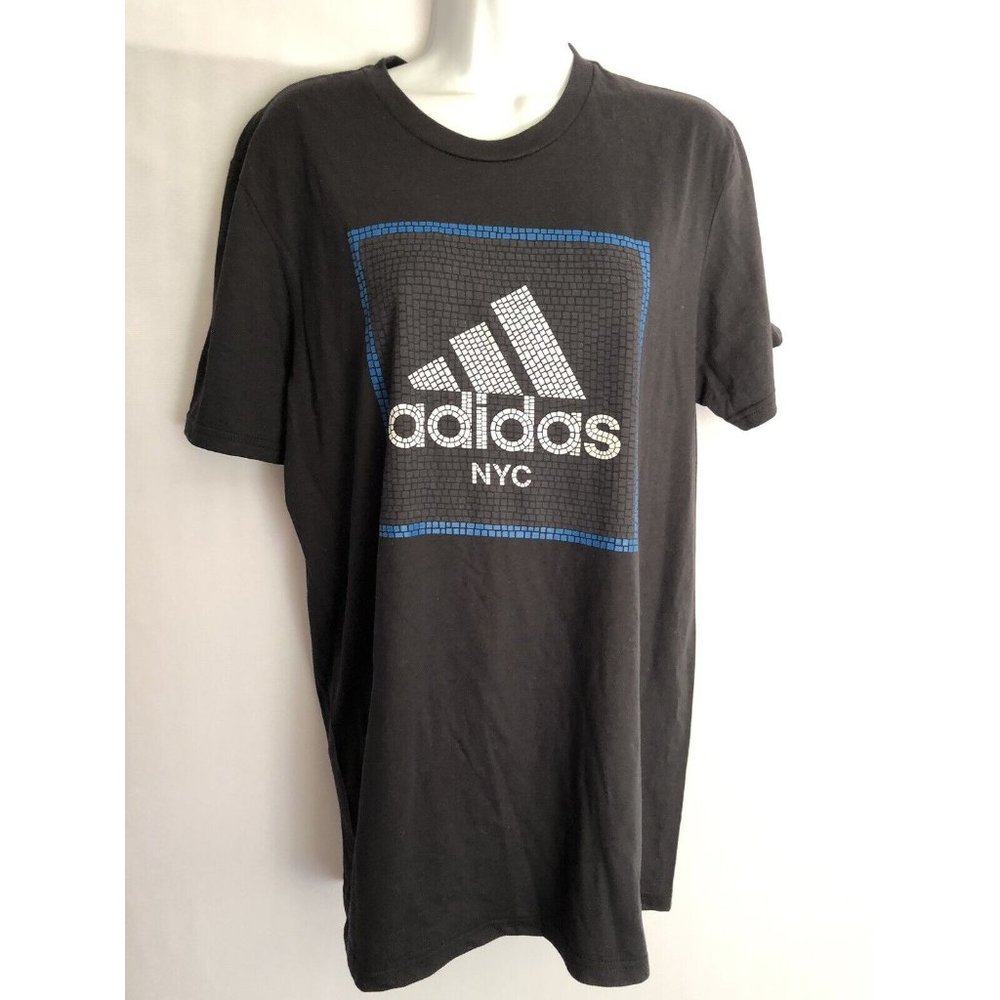 Adidas Tshirt Size Medium Three Stripes New York Mens Urban M NYC